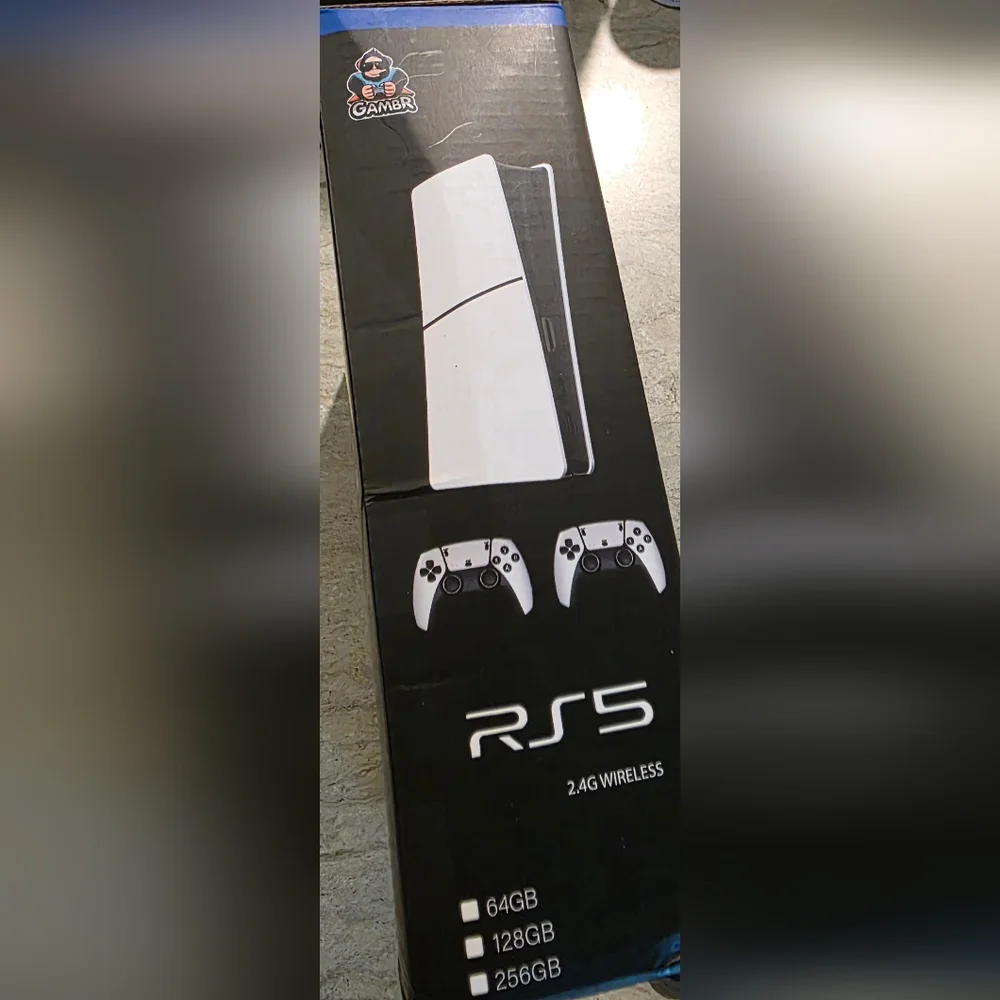 RS5 2.4G Wireless Gaming Console - White